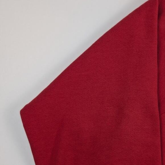 Vintage Hawaii Beach Tourism Tropical Paradise Surf Red 80s Crewneck Fits L - Picture 4 of 8